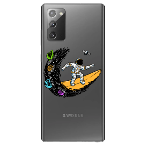Samsung Note 20 Surf in space Transparent Silicone TPU Θήκη