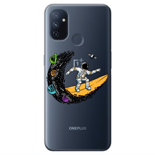 Oneplus Nord 100 Surf in space Transparent Silicone TPU Θήκη