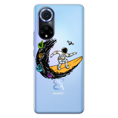 Huawei Nova 9 Surf in space Transparent Silicone TPU Θήκη