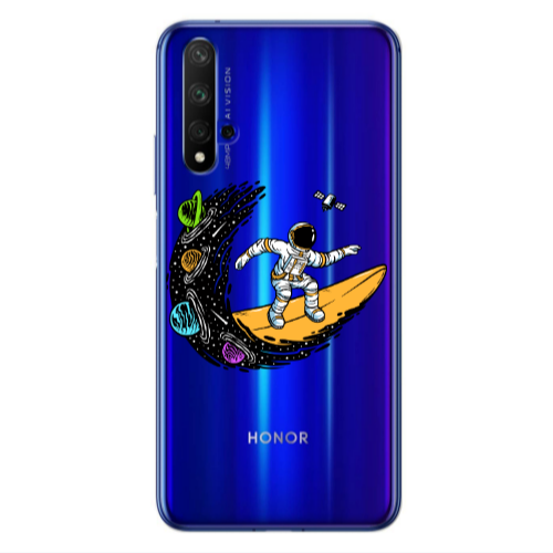 Huawei Nova 5 T Surf in space Transparent Silicone TPU Θήκη