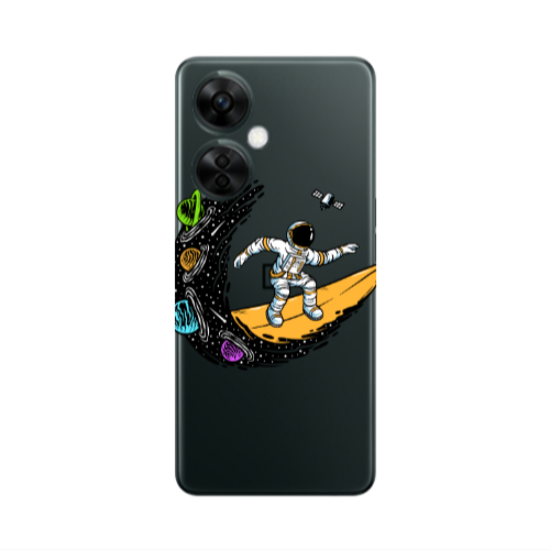 Oneplus Nord CE 3 Lite 5G Surf in space Transparent Silicone TPU Θήκη