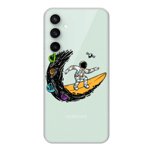 Samsung S24 Surf in space Transparent Silicone TPU Θήκη