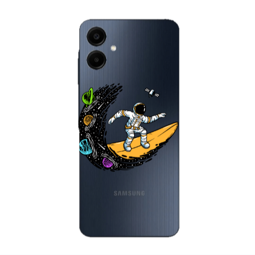 Samsung A06 Surf in space Transparent Silicone TPU Θήκη