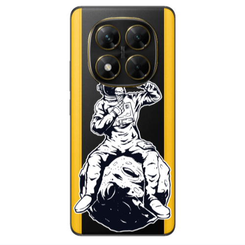 Xiaomi Poco X7 ice cream in space Transparent Silicone TPU Θήκη