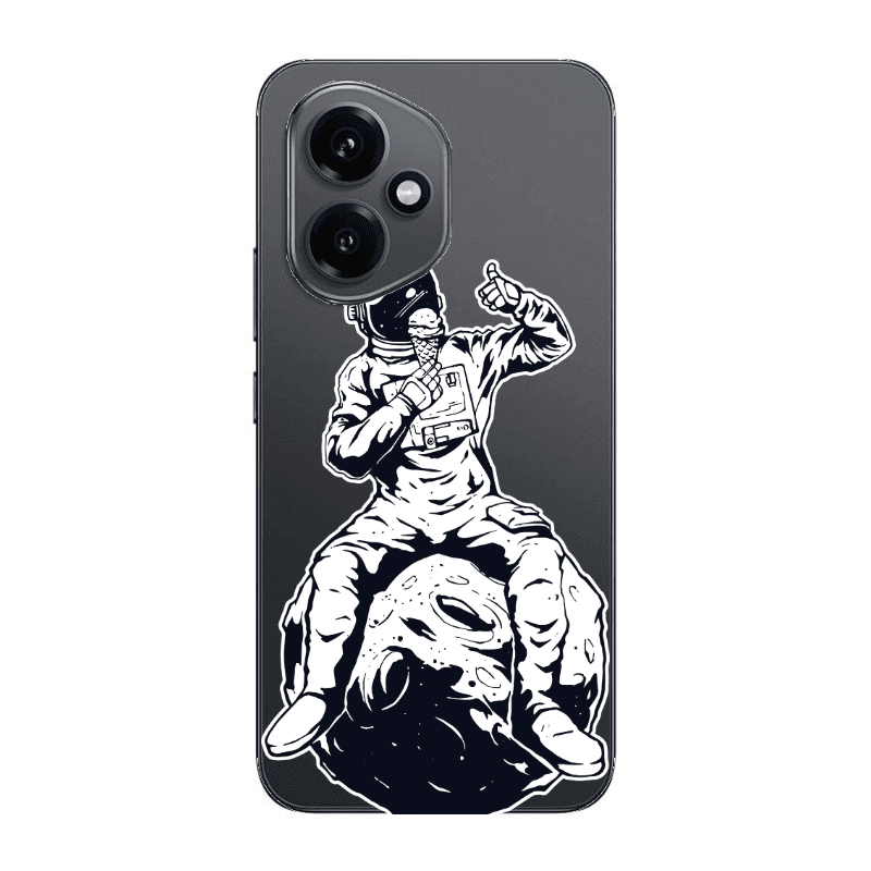 Honor Magic 400 ice cream in space Transparent Silicone TPU Θήκη