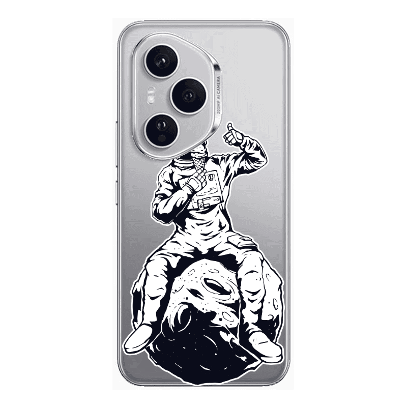 Honor Magic 400 Pro ice cream in space Transparent Silicone TPU Θήκη