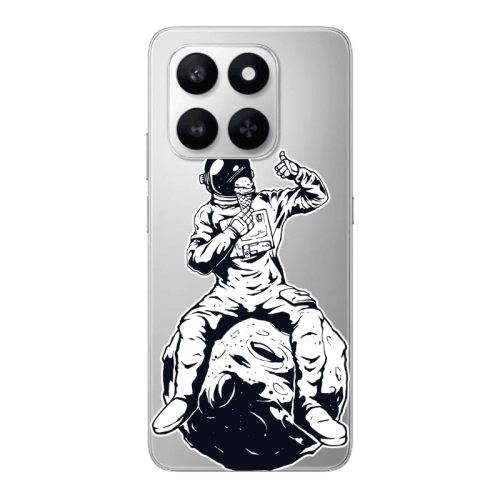 Honor Magic 400 Smart ice cream in space Transparent Silicone TPU Θήκη