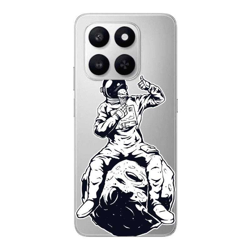Honor Magic 400 Smart ice cream in space Transparent Silicone TPU Θήκη