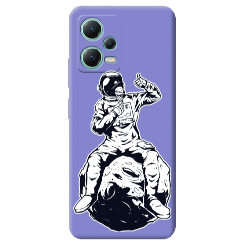 Xiaomi Redmi Note 12 Pro 5G ice cream in space Purple Colored Silicone TPU Θήκη
