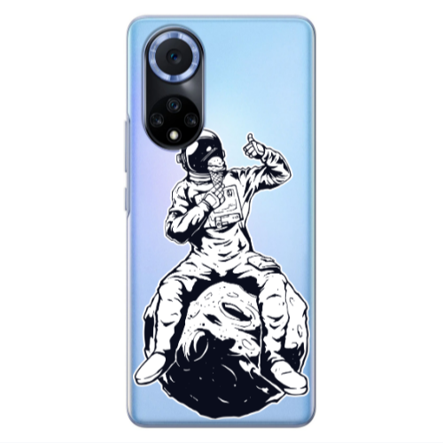 Huawei Nova 9 ice cream in space Transparent Silicone TPU Θήκη