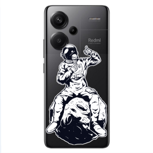 Xiaomi Redmi Note 13 Pro+ 5G  ice cream in space Transparent Silicone TPU Θήκη