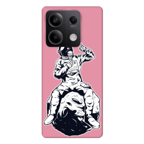 Xiaomi Redmi Note 13Pro 5G ice cream in space Pink Colored Silicone TPU Θήκη