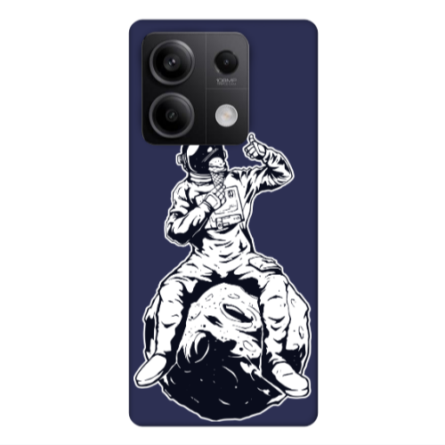 Xiaomi Redmi Note 13Pro 5G ice cream in space Dark blue Colored Silicone TPU Θήκη