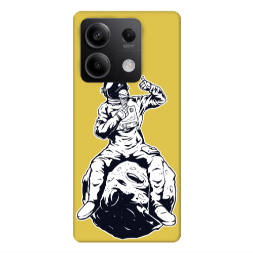 Xiaomi Redmi Note 13Pro 5G ice cream in space Yellow Colored Silicone TPU Θήκη