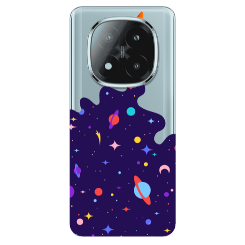 Xiaomi Redmi Note 14 Pro + 5g Rocket Transparent Silicone TPU Θήκη