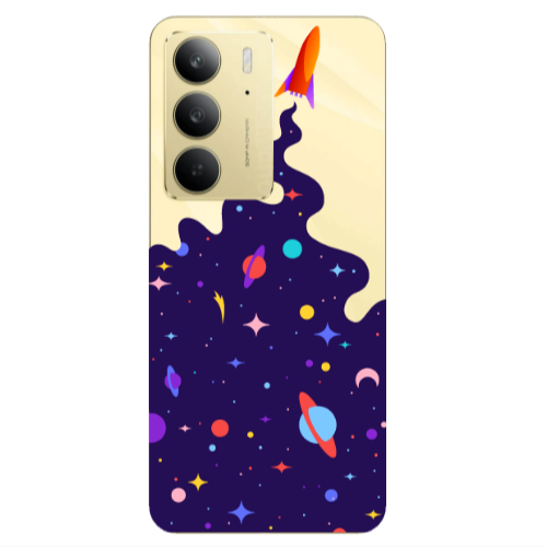 Realme C 75 Rocket Transparent Silicone TPU Θήκη