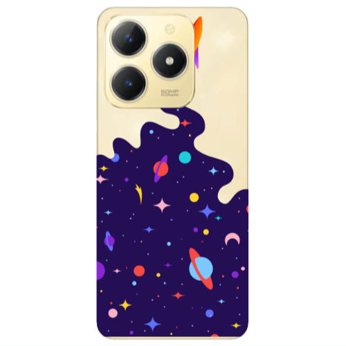 Realme C61 Rocket Transparent Silicone TPU Θήκη