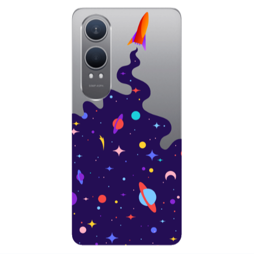 Oneplus Nord Ce 4 lite Rocket Transparent Silicone TPU Θήκη