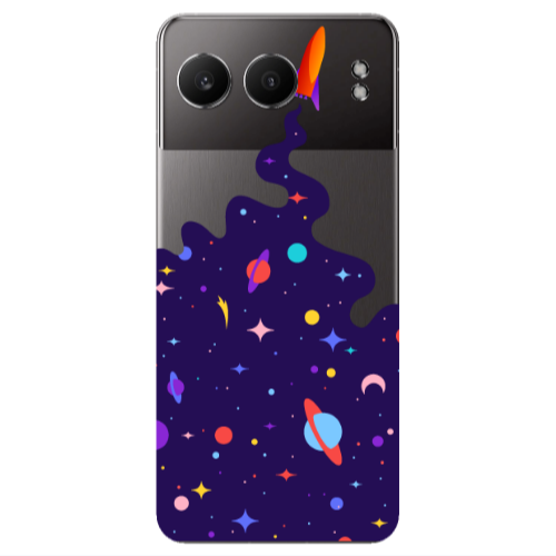 Oneplus Nord 4 Rocket Transparent Silicone TPU Θήκη