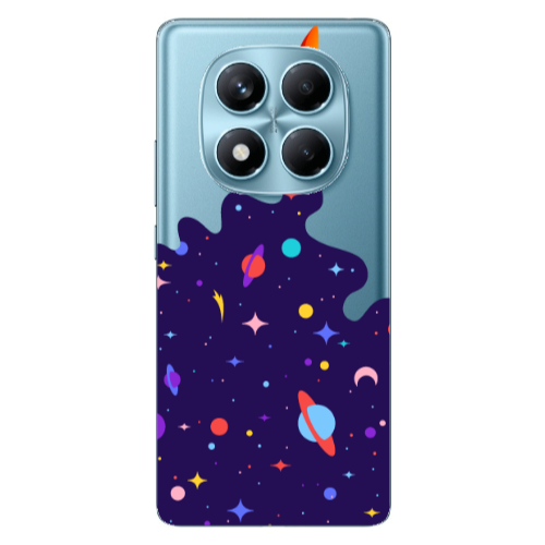 Xiaomi Redmi Note 14 Pro Rocket Transparent Silicone TPU Θήκη