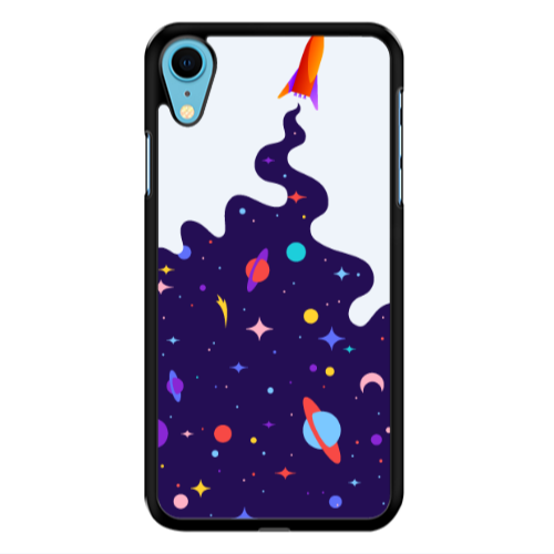 Apple iPhone Xr Rocket Black Glossy Θήκη