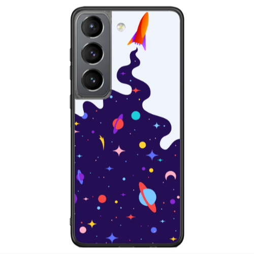Samsung S21 Ultra Rocket Black Glossy Θήκη