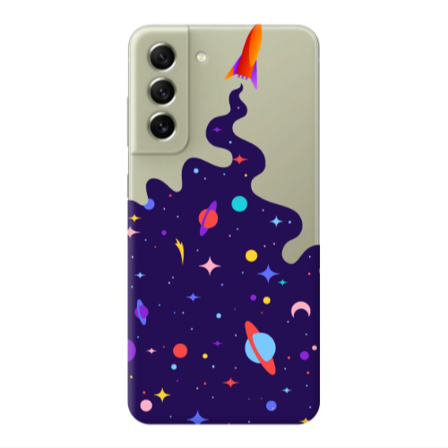 Samsung S22 Rocket Transparent Silicone TPU Θήκη