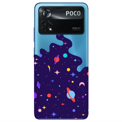 Xiaomi Poco X4 Pro Rocket Transparent Silicone TPU Θήκη