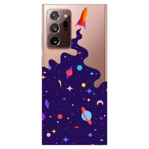 Samsung Note 20 Ultra Rocket Transparent Silicone TPU Θήκη