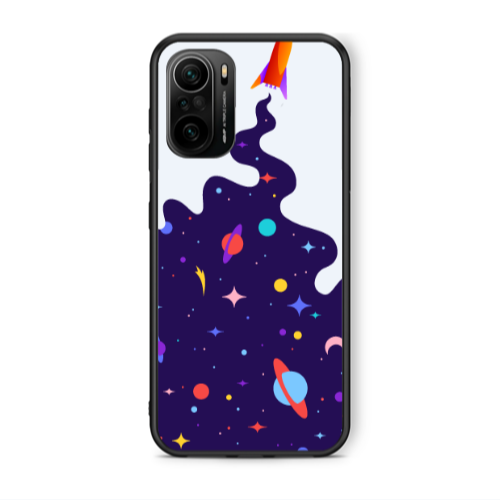 Xiaomi Poco F3 Rocket Black Glossy Θήκη