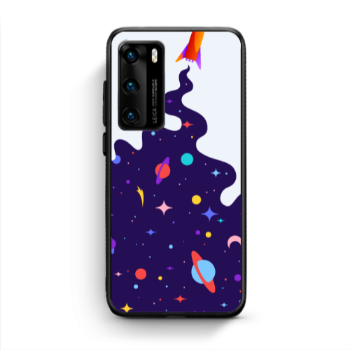 Huawei P40 Rocket Black Glossy Θήκη