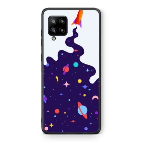 Samsung A42 5G Rocket Black Glossy Θήκη