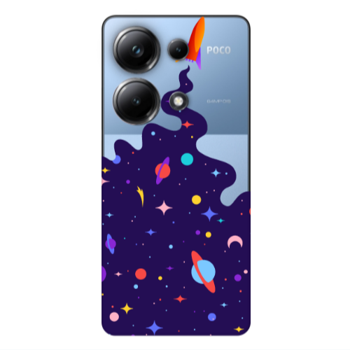 Xiaomi Poco M6 Pro 4G Rocket Transparent Silicone TPU Θήκη