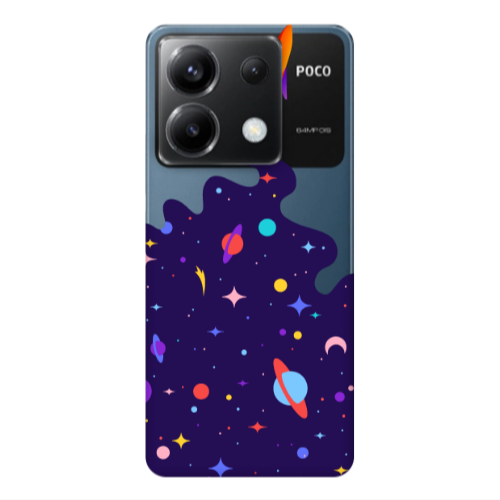 Xiaomi Poco X6 5G Rocket Transparent Silicone TPU Θήκη