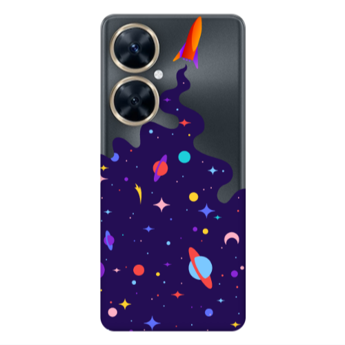 Huawei Nova 11i Rocket Transparent Silicone TPU Θήκη