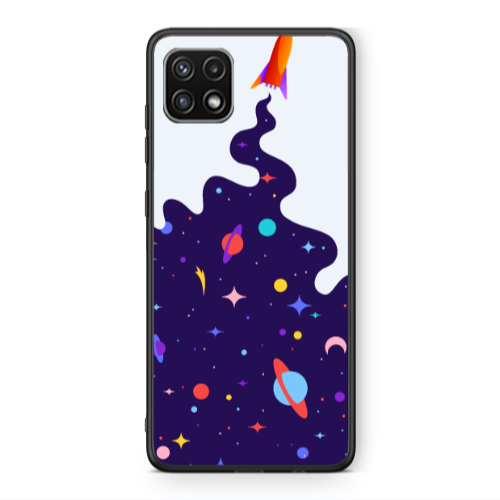 Samsung A22 5G Rocket Black Glossy Θήκη