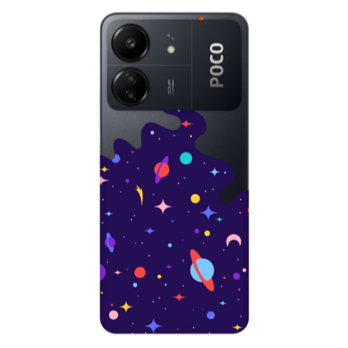 Xiaomi Poco C65 Rocket Transparent Silicone TPU Θήκη