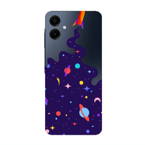 Samsung A06 Rocket Transparent Silicone TPU Θήκη