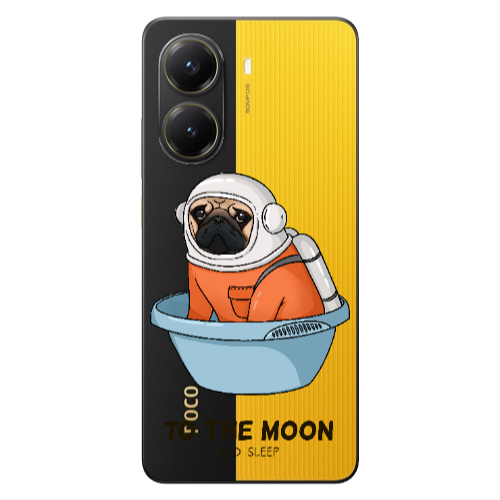 Xiaomi Poco X7 Pro To the moon Transparent Silicone TPU Θήκη