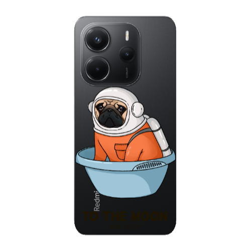 Xiaomi Redmi Note 14 To the moon Transparent Silicone TPU Θήκη