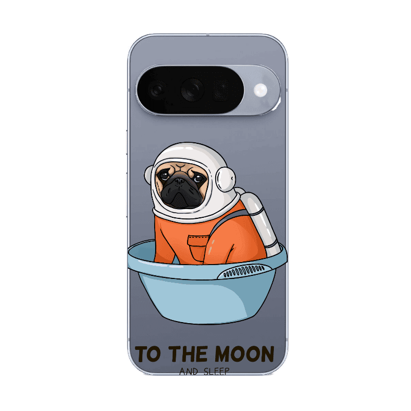 Google Pixel 10 To the moon Transparent Silicone TPU Θήκη