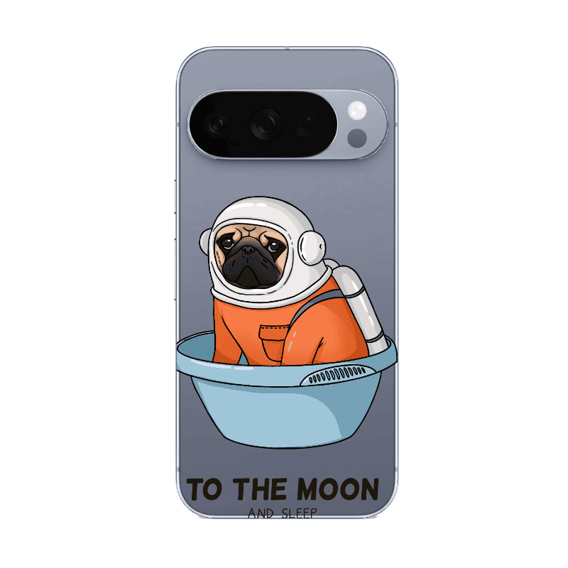 Google Pixel 10 Pro To the moon Transparent Silicone TPU Θήκη