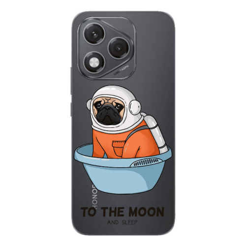 Honor 400 Lite To the moon Transparent Silicone TPU Θήκη