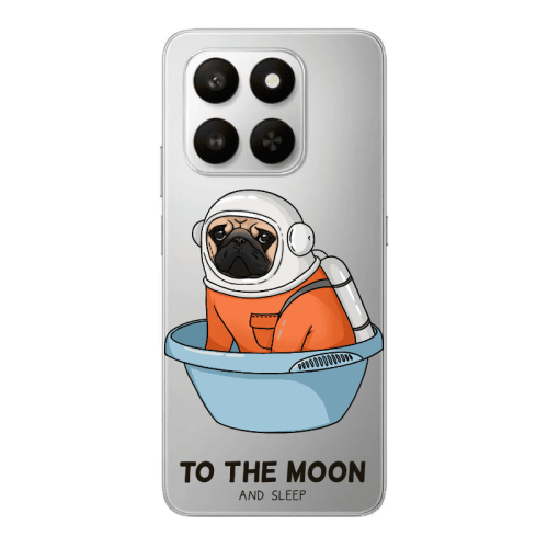 Honor Magic 400 Smart To the moon Transparent Silicone TPU Θήκη