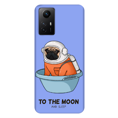 Xiaomi Redmi Note 12s To the moon Light Purple Colored Silicone TPU Θήκη