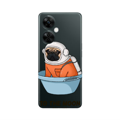 Oneplus Nord CE 3 Lite 5G To the moon Transparent Silicone TPU Θήκη