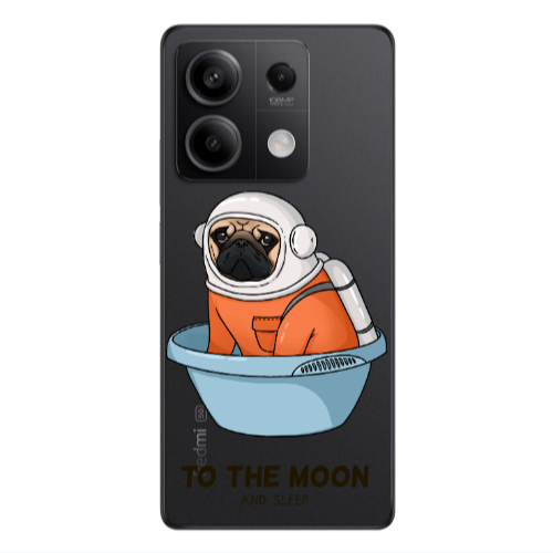 Xiaomi Redmi Note 13 5G To the moon Transparent Silicone TPU Θήκη