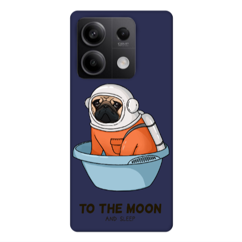 Xiaomi Redmi Note 13Pro 5G To the moon Dark blue Colored Silicone TPU Θήκη