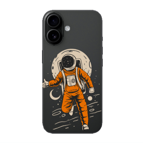 Apple Iphone 16 plus Hitchhike Transparent Silicone TPU Θήκη