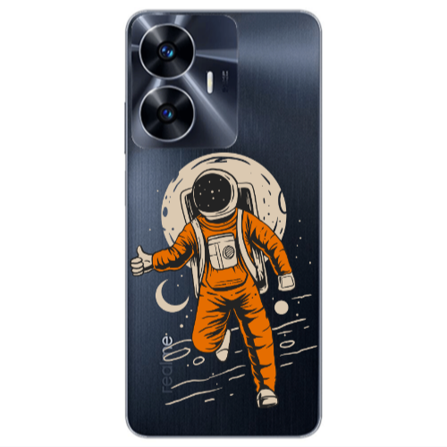 Realme Note 50 Hitchhike Transparent Silicone TPU Θήκη